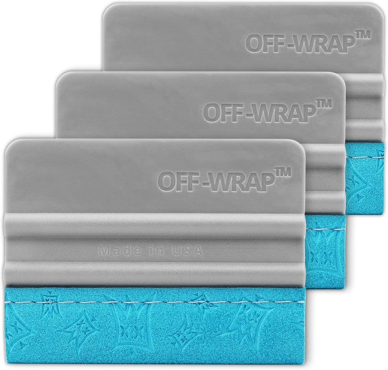 Off-Wrap ™ Squeegees - Vinyl Wrap Tint PPF (Flex - 3 Pack) - Image 1